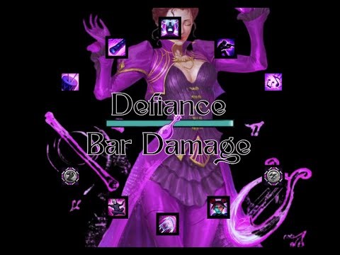 GW2 - CC - Defiance Bar Damage as a... Heal Quickness Troubadour