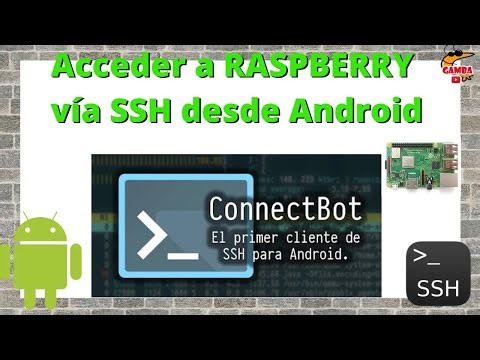 Acceder RASPBERRY PI o PC vía SSH desde Android CONNECTBOT