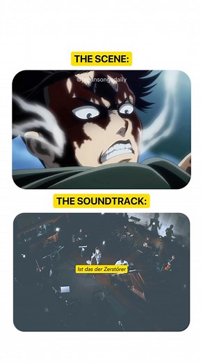 Amazing Japanese Songs & Music on Instagram: "The feeling you get watching this scene for the first time is irreplaceable. 🔥🩸 ၊၊||၊ ATTACK ON TITAN - Hiroyuki Sawano Release Date: June 26, 2019 Composer and Arranged by: Hiroyuki Sawano Artist: Eliana Lyrics: Rie Album: “Attack on Titan” Season 3 Original Soundtrack Track 10 Disc 1 Genre: Anisong 🎦 Anime: Attack on Titan 💡 “Attack on Titan” by Hiroyuki Sawano is an iconic soundtrack piece from the anime series of the same name. Known for its 