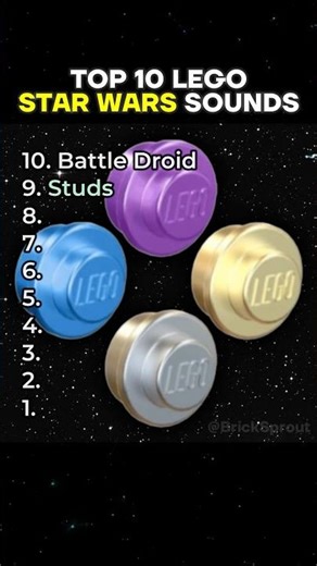 What‘s your favorite sound from LEGO Star Wars? 🌱 #shorts #lego #legostarwars #asmr