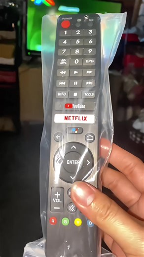 For sharp replacement remote control for LED Android Smart TV.