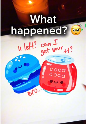 What just happened? 🥺 App: Drawly #drawly #pencil #ipadgames #illustration