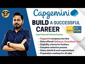 ⭐ Capgemini Placement Guide 2025 🚀 | Roles, Eligibility, Selection Process & Salary 💼