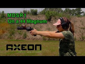 Axeon Optics MDSR1 Dot Sight on a 44 Magnum Pistol Revolver