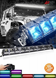 30" LED Light Bar Multifunction RGB Hi/Lo Beam Dimmable Offroad Car Truck 12/24V  | eBay UK