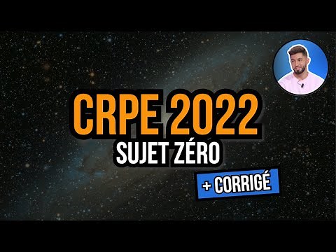 CRPE 2022 - Sujet 0 + son corrigé ! Épisode 11
