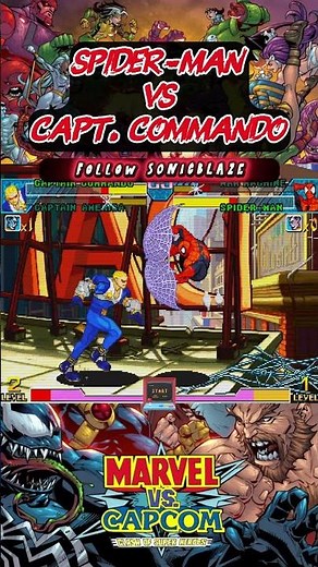 SPIDER-MAN interrupts CAPTAIN COMMANDO 🕷️🌟