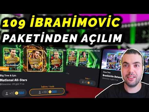 109 IBRAHIMOVIC, FIRST MATCH AFTER UNBOXING AND UPDATE FROM HAZARD PACK (eFootball 2026 Mobile)