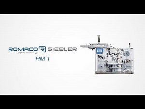 High performance strip packaging - Romaco Siebler HM1