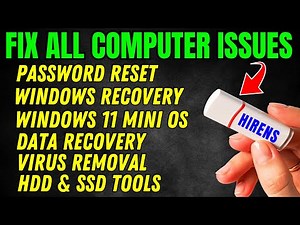 How To Use Hiren's Boot USB To Reset Password Windows 10/11 | Repair Windows | Recover Data & More