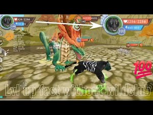 Wildcraft - Level up fast with Tricks | How to lvl up fast ⏫️ - Got Tiger 🐅 200 level