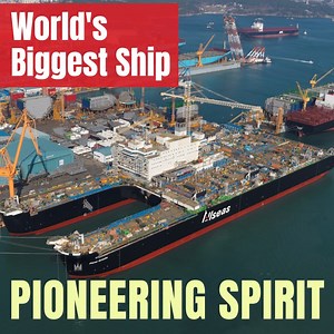 🔥Do you know what work the world's largest vessel does? You would be suprised by some of the facts in the video... | Marine Insight