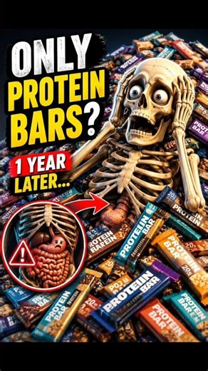 What Happens If You Only Eat Protein Bars? 💀