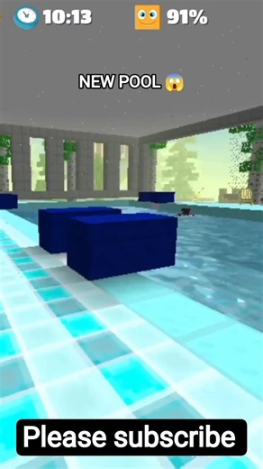 I Built a New Swimming Pool in Minecraft! 😍