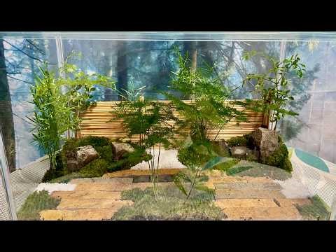 Building a Japanese Courtyard Terrace Garden | Stone & Moss Miniature Garden