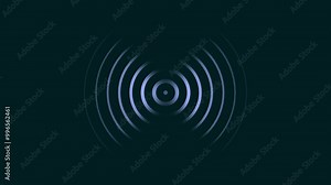 radio wave animated. network tower and voice and calling moving animation.