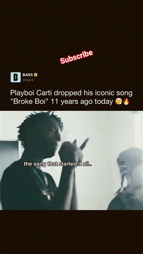 Playboi Carti dropped “Broke Boi” 11 years ago today 💿🔥
