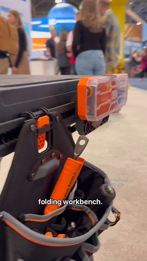 Travis Collins | Klein MODbox Folding Workbench looks very well thought out. These folding workbenches are fantastic for mobile setups. Available now -... | Instagram