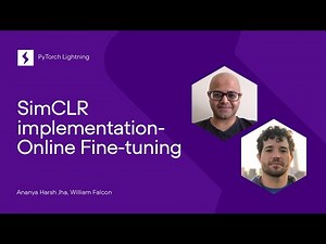 SimCLR Implementation- Online fine-tuning