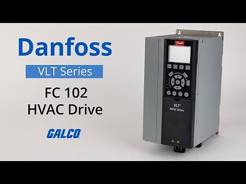 Danfoss’s VLT Series, FC 102 HVAC Drive