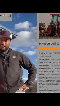 Kubota MX6000 #tractor #review #kubota #farmlife