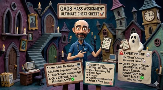 #sap #sapqm #s4hana #sapconsultant #qualitymanagement #sapcommunity #techtips #erp #qa08 #masterdata #saptips | MICKAEL QUESNOT