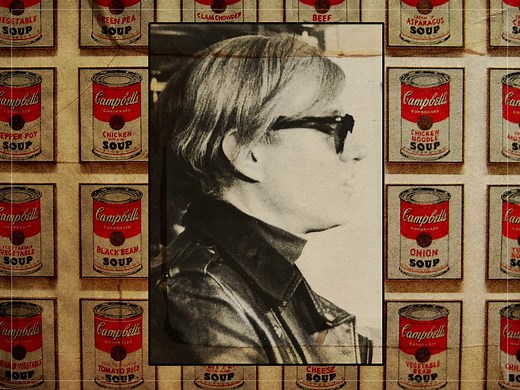 Why did Andy Warhol paint 32 cans of soup?