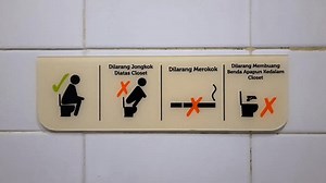 Notice Board On How Use Toilet Stock Footage Video (100% Royalty-free) 3575369939 | Shutterstock