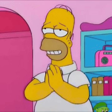 homer drool - GIPHY Clips