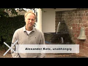 Bürgermeisterkandidaten stellen sich vor - Alexander Kotz
