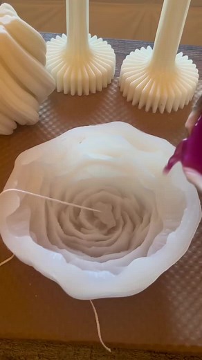 Ivory Glitz candles on TikTok