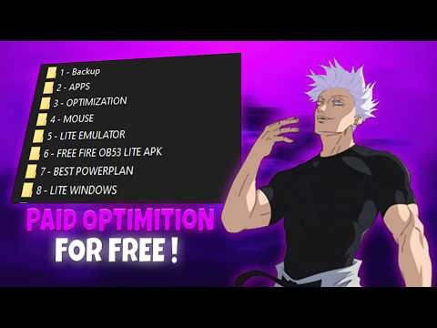WORLD BEST OPTIMIZATION PACK FOR FREE ! | OPTIMIZE WINDOWS FOR GAMING | LOW PROCESSES !