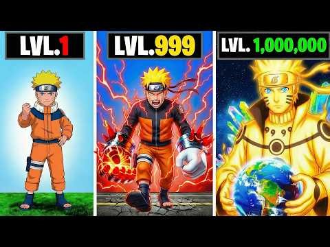 Level 1 to Level 1,000,000,0000 NARUTO in GTA 5