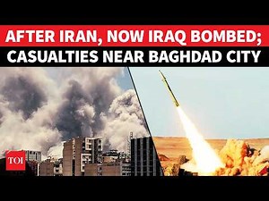 IRAQ BOMBED! Casualties Near Baghdad As Strikes Hit Fighters Linked To Iranian IRGC | WATCH