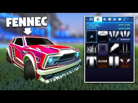 TOP 10 FENNEC DECALS On Rocket League... except there’s 8