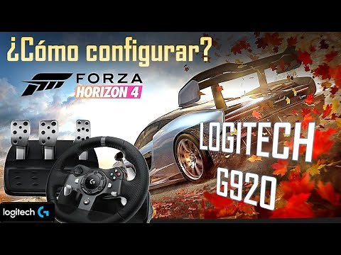 ¿Cómo configurar el volante Logitech G920? Forza Horizon 4
