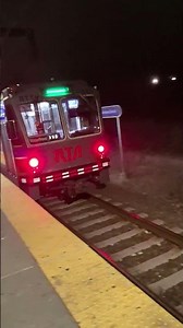 RTA Green Line Train Arriving at East 34th- Tri C Campus District Station #811