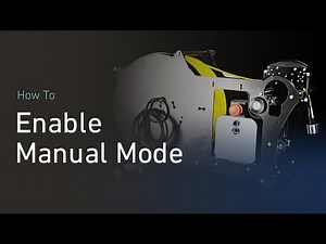 DT300 Series Training | How to enable manual mode on the Powered Counter Tether Reel