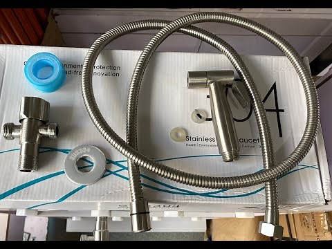 HOW TO INSTALL BIDET WITH YOUR 2-WAY ANGLE VALVE