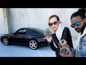 Porsche Carrera 997/911 rear strut mounts replacement DIY.