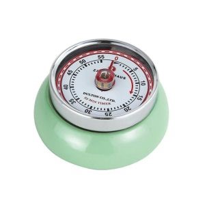 Zassenhaus Retro 2.75" Kitchen Timer | Mint Green