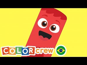 Aprender as Cores para Crianças | @BabyFirst Brasil Vídeos Educativos para crianças ​