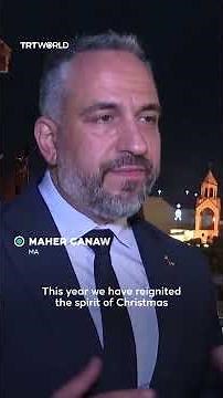 Bethlehem revives Christmas tree lighting after two years of genocide