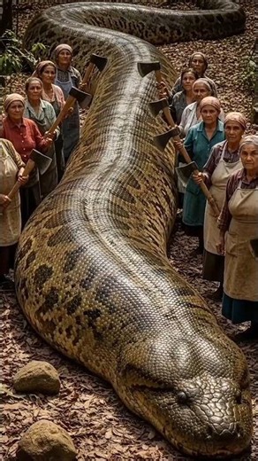 They Opened This Giant Anaconda 🐍 And Found a Terrifying Secret Inside 🤫