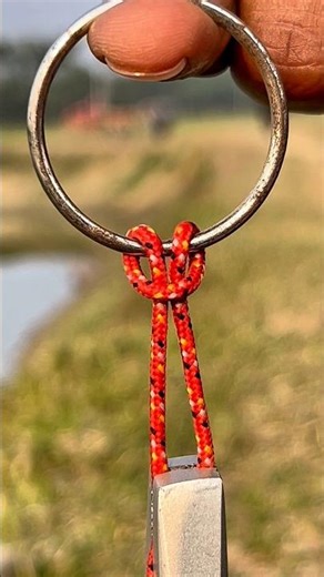 Magic rope knot tips. ✅💡🙏 #shorts #knotskills #lifehacks #ropetrick