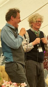 Dominic West and David Pagan Butler talk ponds. Festival of Gardens and Nature 2024. #organicpool #organicpools #pondlife #nochemicals #chemicalfree #nochlorine #chlorinfree #eco #ecolife #ecofreindly #wildlife #wildswimming #naturalpool #naturalpools | Natural Pools