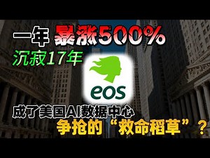一年暴涨500%，沉寂17年，成了美国AI数据中心争抢的“救命稻草”？#ai #美股 #美股投资 #股票分析 #持股調整