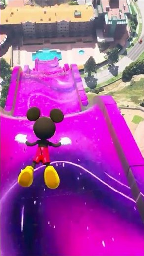 Micky Mouse Funny Ragdoll | GTA V