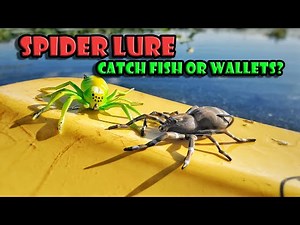Lunkerhunt Phantom Spider Fishing Lure Review - Snakehead Fishing