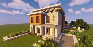 Modern House #115 (Map   Schematic) Minecraft Map